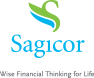 Sagicor, Wise Financial Thinking for Life. Logo.