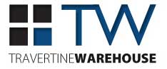 Travertine Warehouse logo.