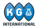 KG International logo.