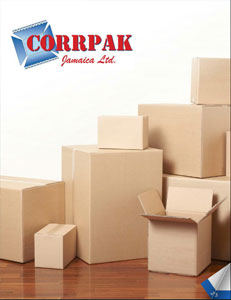 Corrpak Jamaica Limited brochure cover.