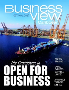 October 2017 Issue cover Business View Caribbean.