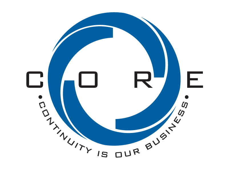 CORE logo with tagline Continuity Is Our Business.