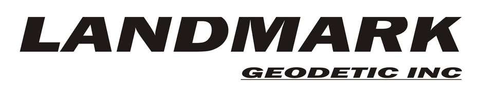 Landmark Geodetic Inc logo.