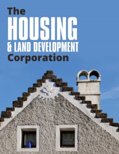 The Housing & LAnd Development Corporation brochure cover.