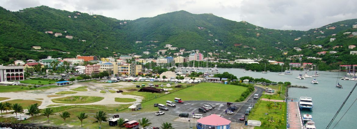 British Virgin Islands Ports Authority, view of a port.