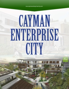 Cayman Enterprise City brochure cover.