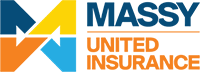 Massy United Insurance logo.