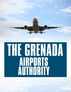 Grenada Airports Authority brochure cover.