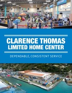 Clarence Thomas Limited Home Center brochure cover.