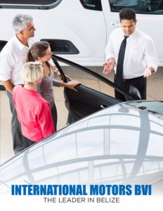 International Motors brochure cover.