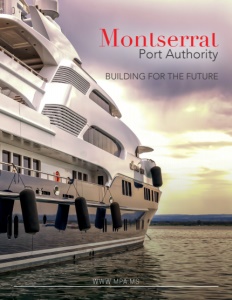 Montserrat Port Authority brochure cover.