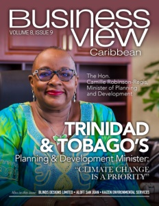 Volume 8 Issue 9 cover of Business View Caribbean