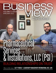 April-May 2022 Business View Caribbean business magazine cover