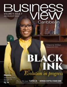 July-August 2022 cover of Business View Caribbean.