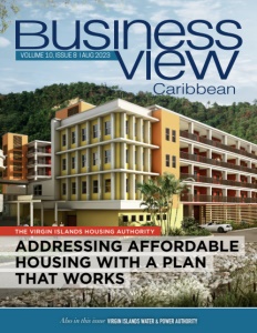 August 2023 cover of Business View Caribbean.