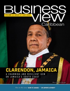 December 2023 cover of Business View Caribbean.