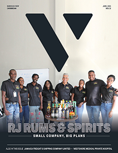 Latest cover of Business View Caribbean.