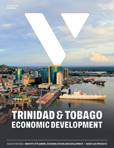 Latest cover of Business View Caribbean.