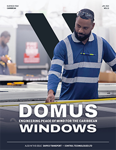 Latest cover of Business View Caribbean.